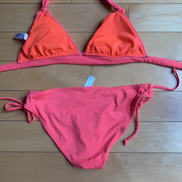 GAP BODY Neon orange Small bikini - Picture 3 of 3